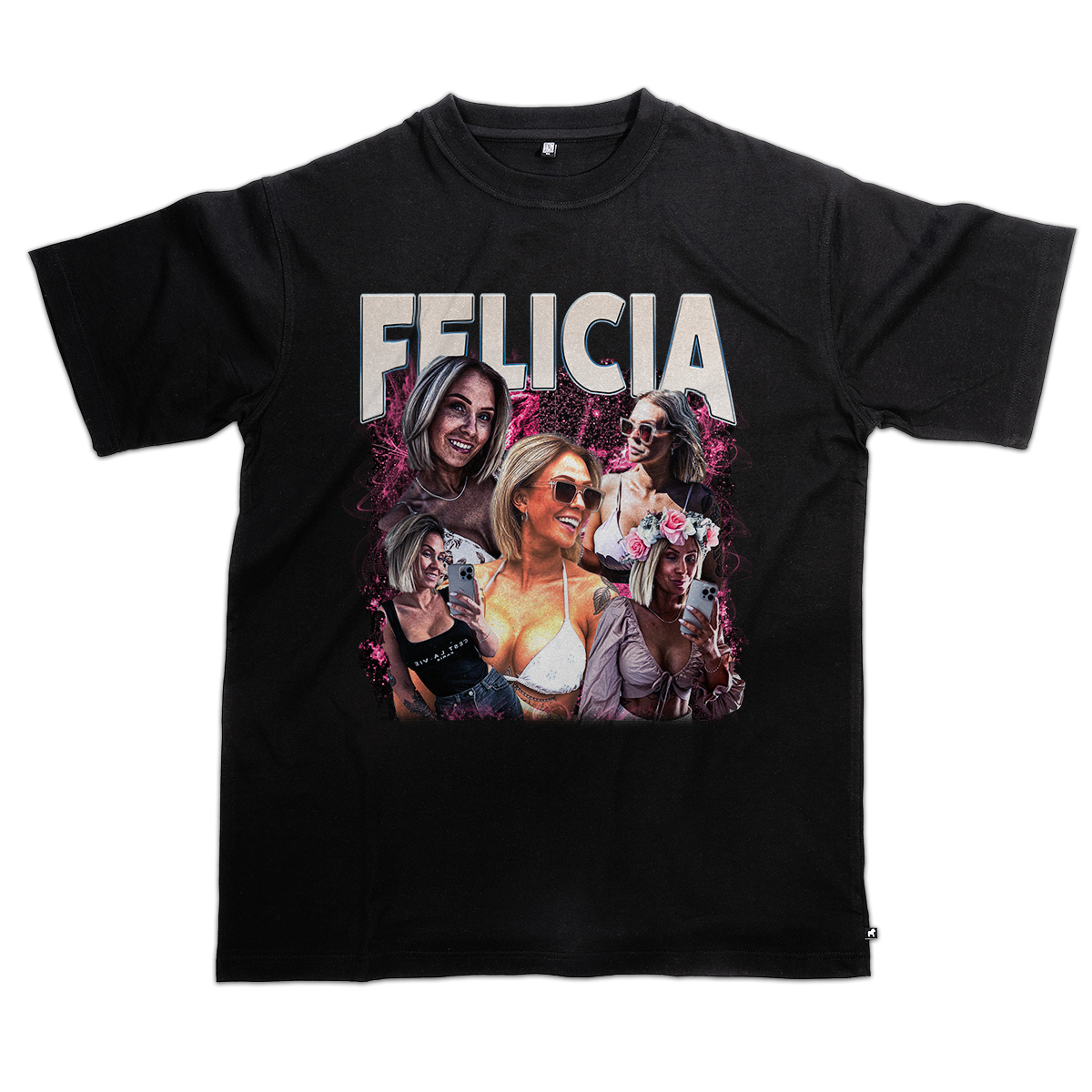 T-shirt Felica Bootleg rap tee (KP Original TEE - Exclusive Loose Fit)