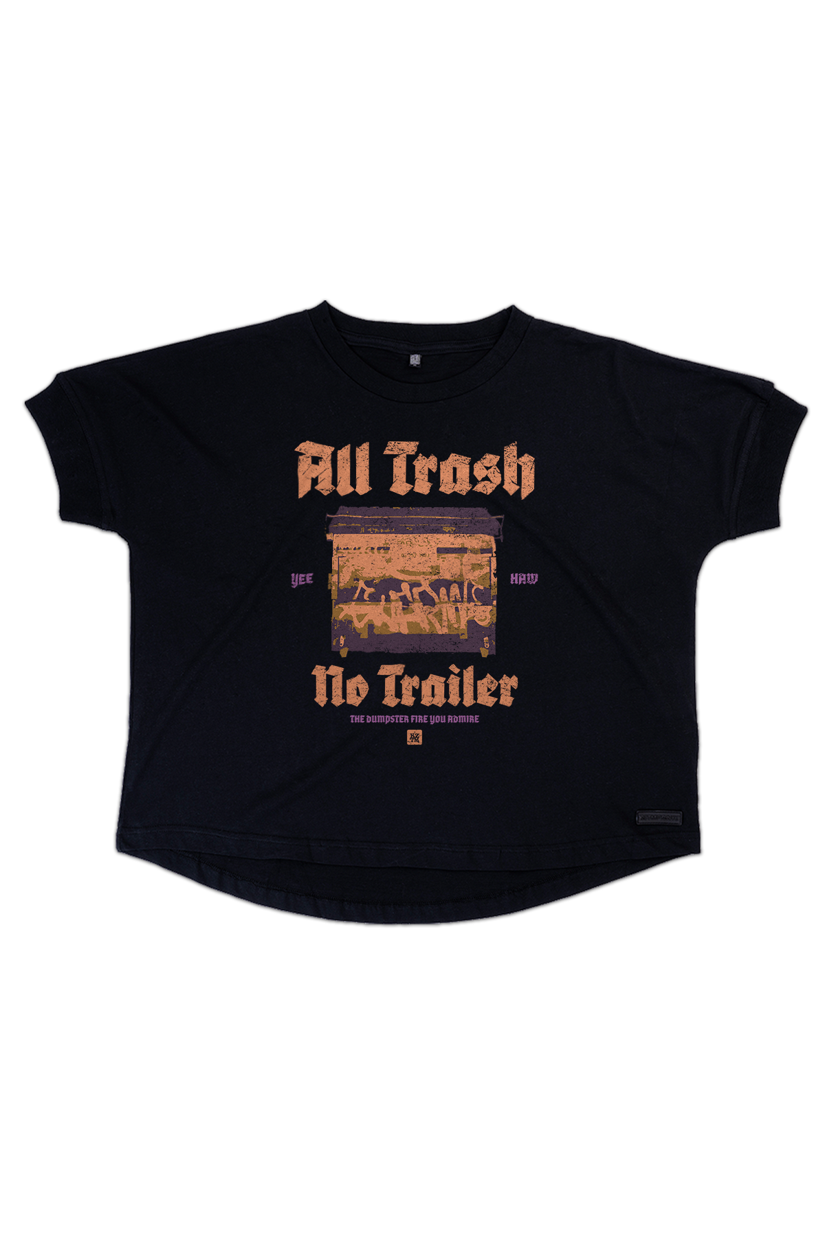 Dam T-shirt -  All trash no trailer