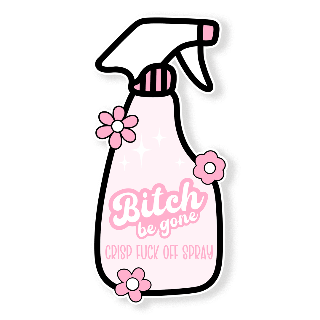 Sticker - 💖 Bitch be gone